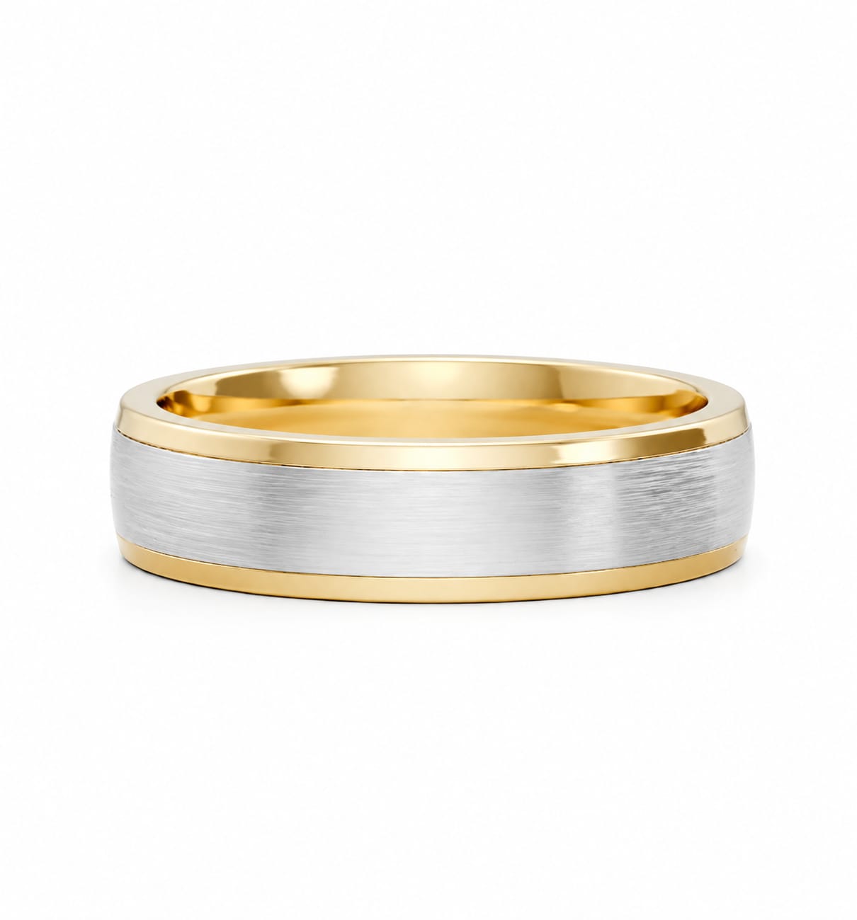 Two Tone For Him Ring
