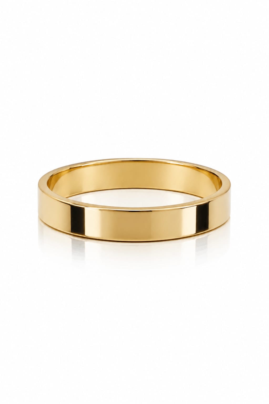 Flat Band For Him Ring